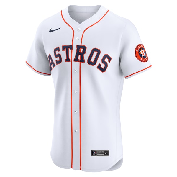 Houston Astros Nike Home Elite Jersey - White