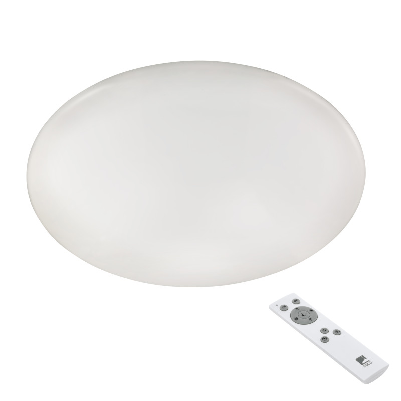 Plafonnier LED Giron blanc Ø 57 cm blanc dimmable 4300 lm 40 W EGLO
