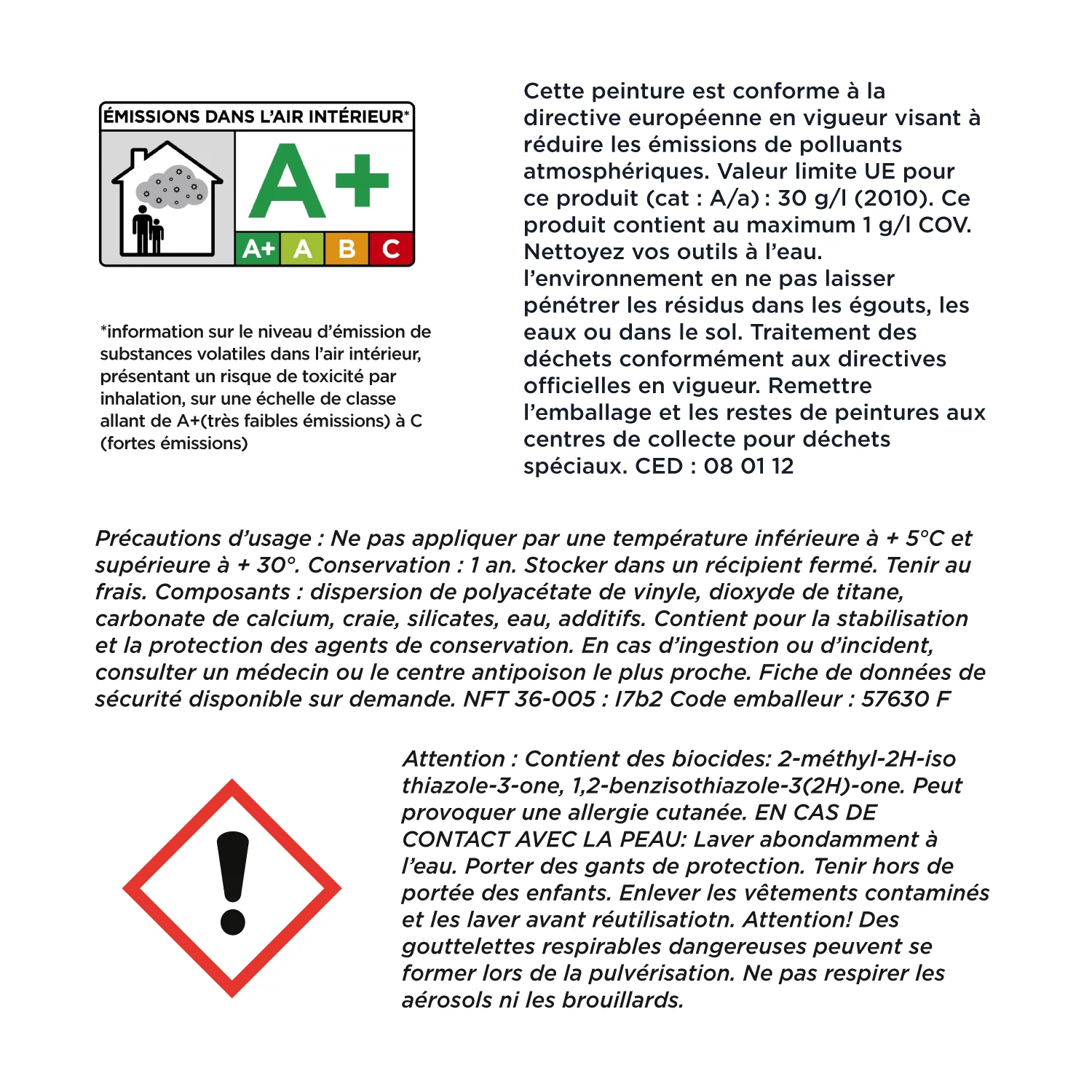 4MURS Peinture MURS ET PLAFONDS ESSENTIEL Peinture blanc