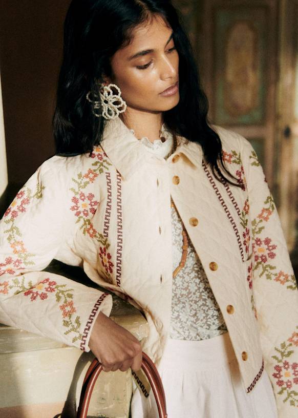 Liah Jacket - Sézane x Lucia Vergara