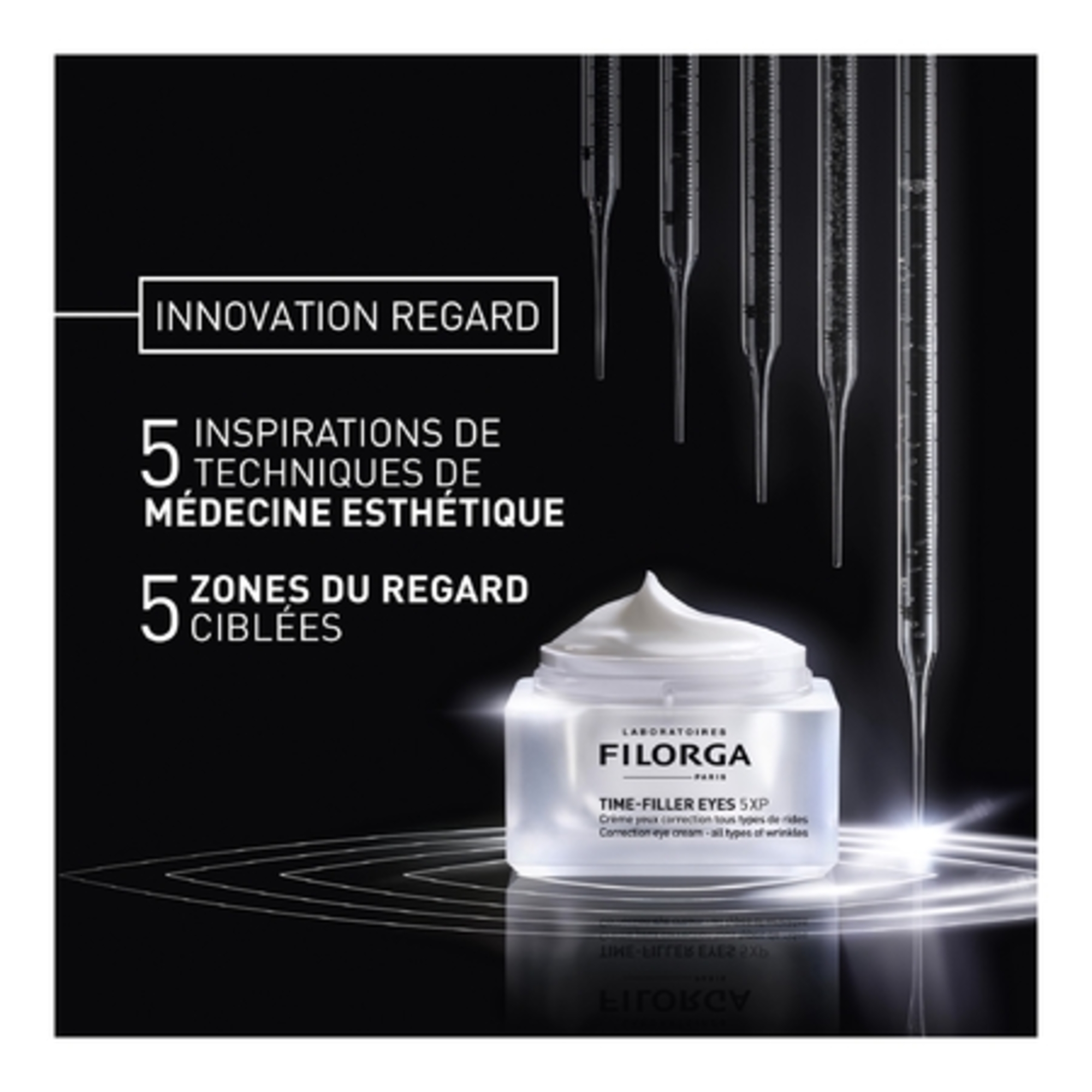 TIME-FILLER EYES 5XPCrème correctrice contour des yeux - tous types de rides