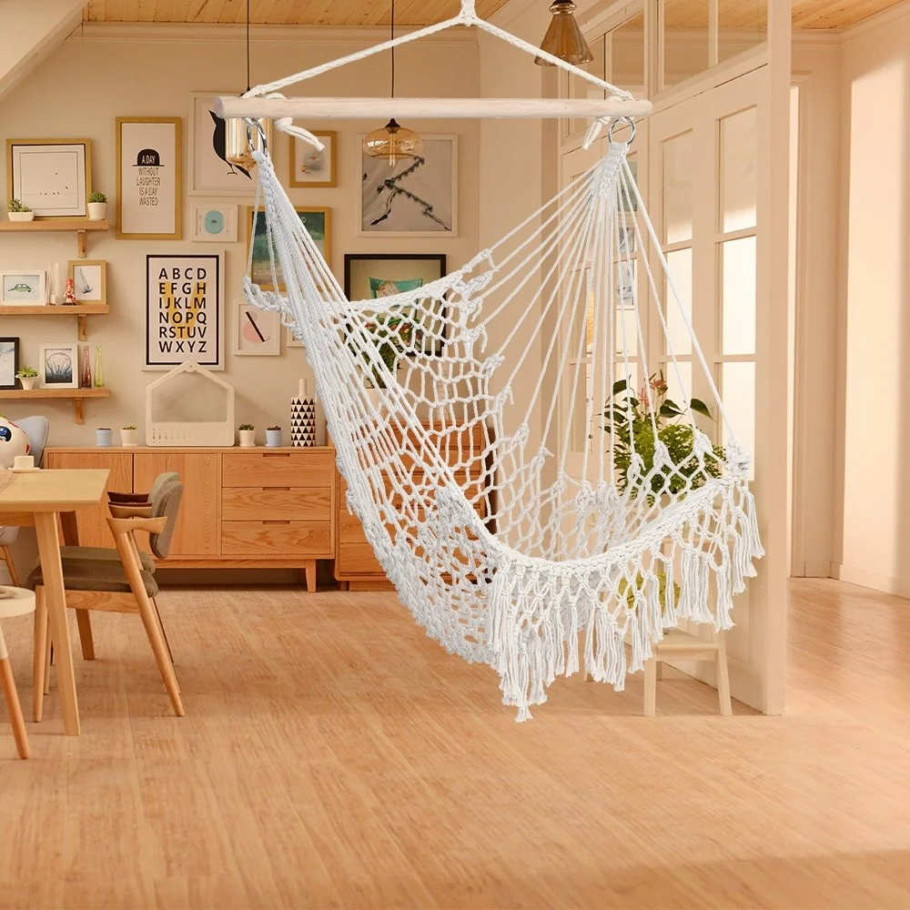 35 Cotton Hanging Rope Air/Sky Chair Swing