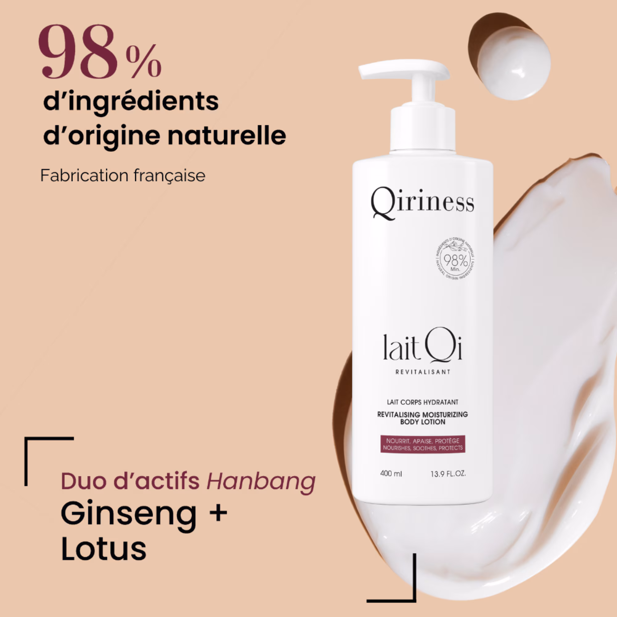 QiLait hydratant revitalisant