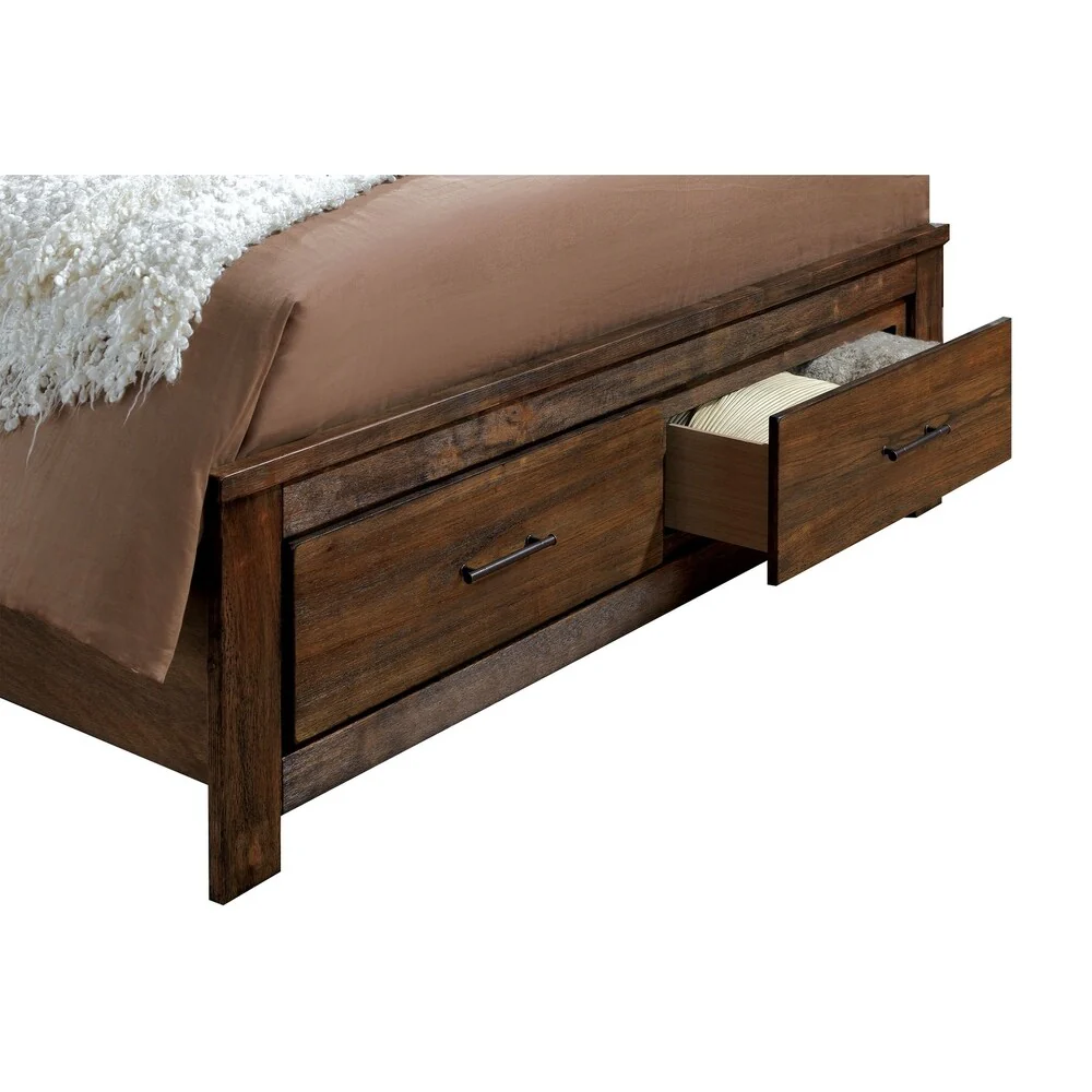 Williams Home Furnishing Elkton California King Bed in Oak Finish
