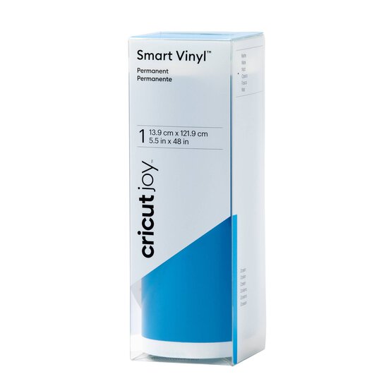 Cricut Joy Ocean Blue Permanent Smart Vinyl 5.5 x 48 Inches