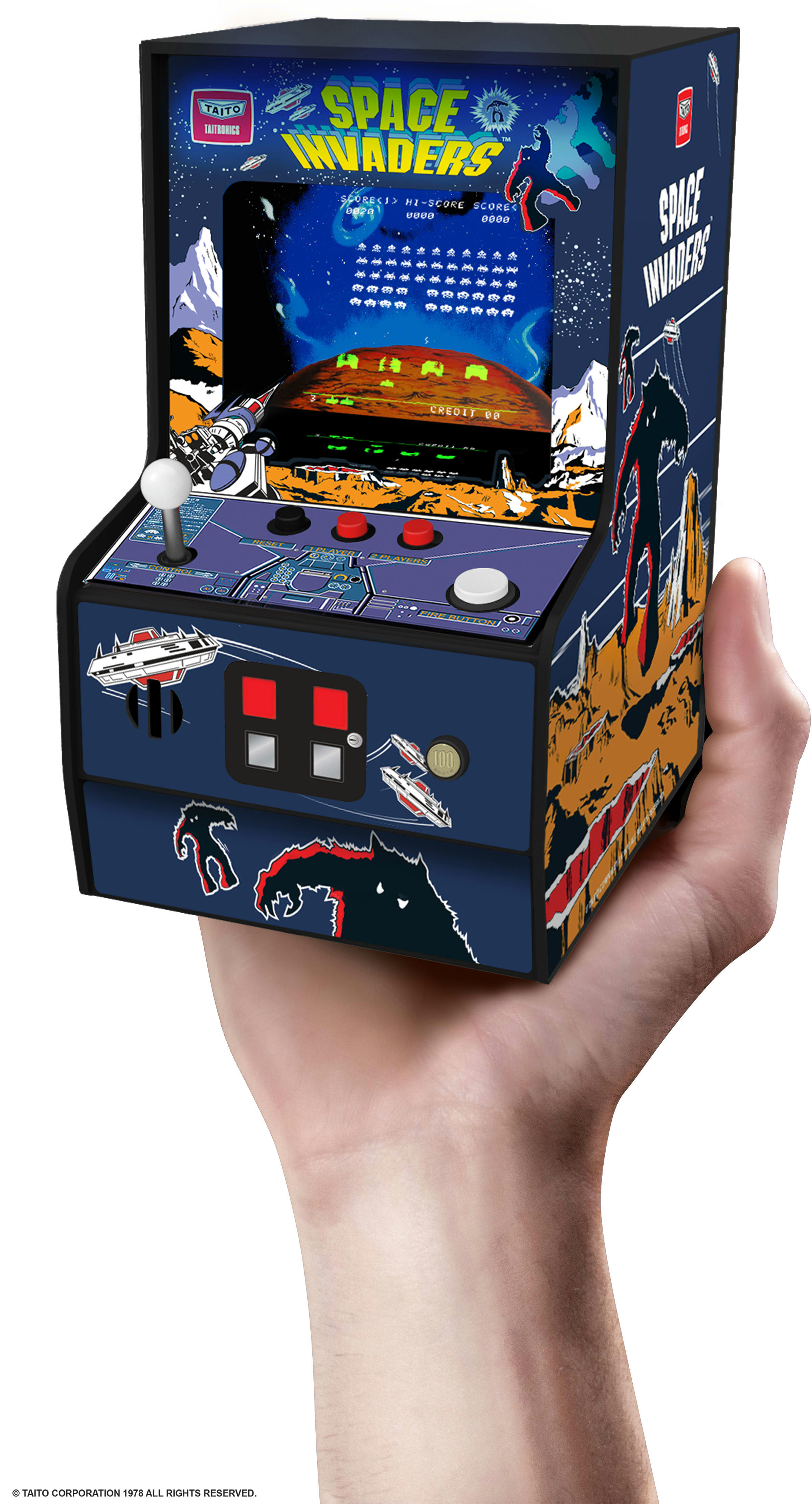 - Console mini Space Invaders