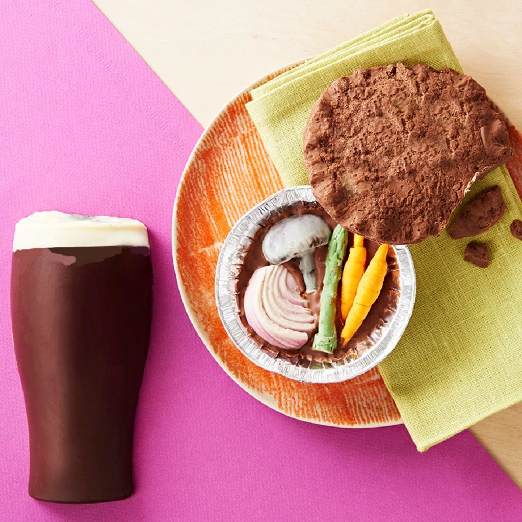 CHOC ON CHOC Chocolate Pie And Pint Gift Box