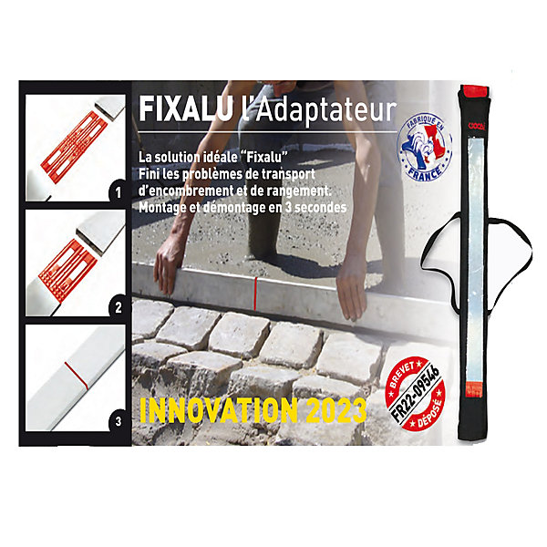 Adaptateur pour règle de maçon Ocai Fixalu