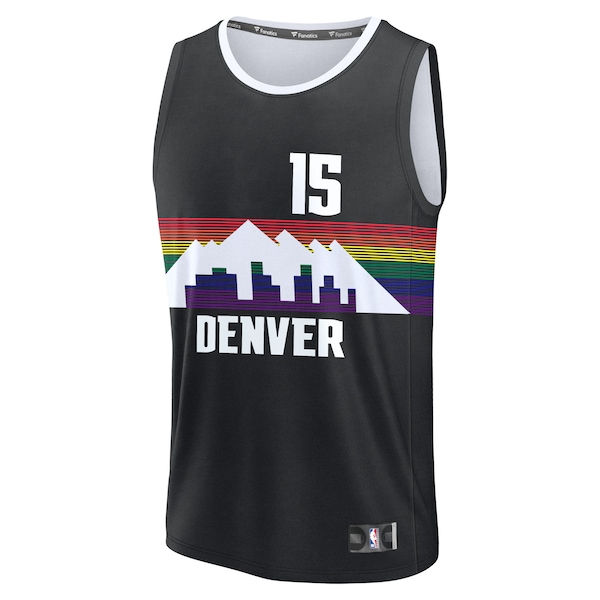 Nikola Jokić Denver Nuggets  2025/26 City Edition Fast Break Jersey - Black