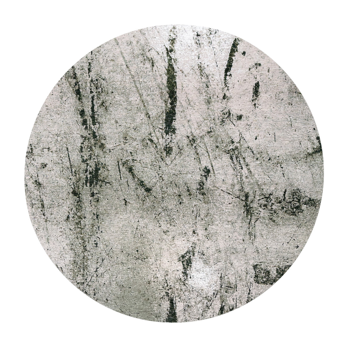 Ecorugs vloerkleed Alpine - groen - 140x140cm