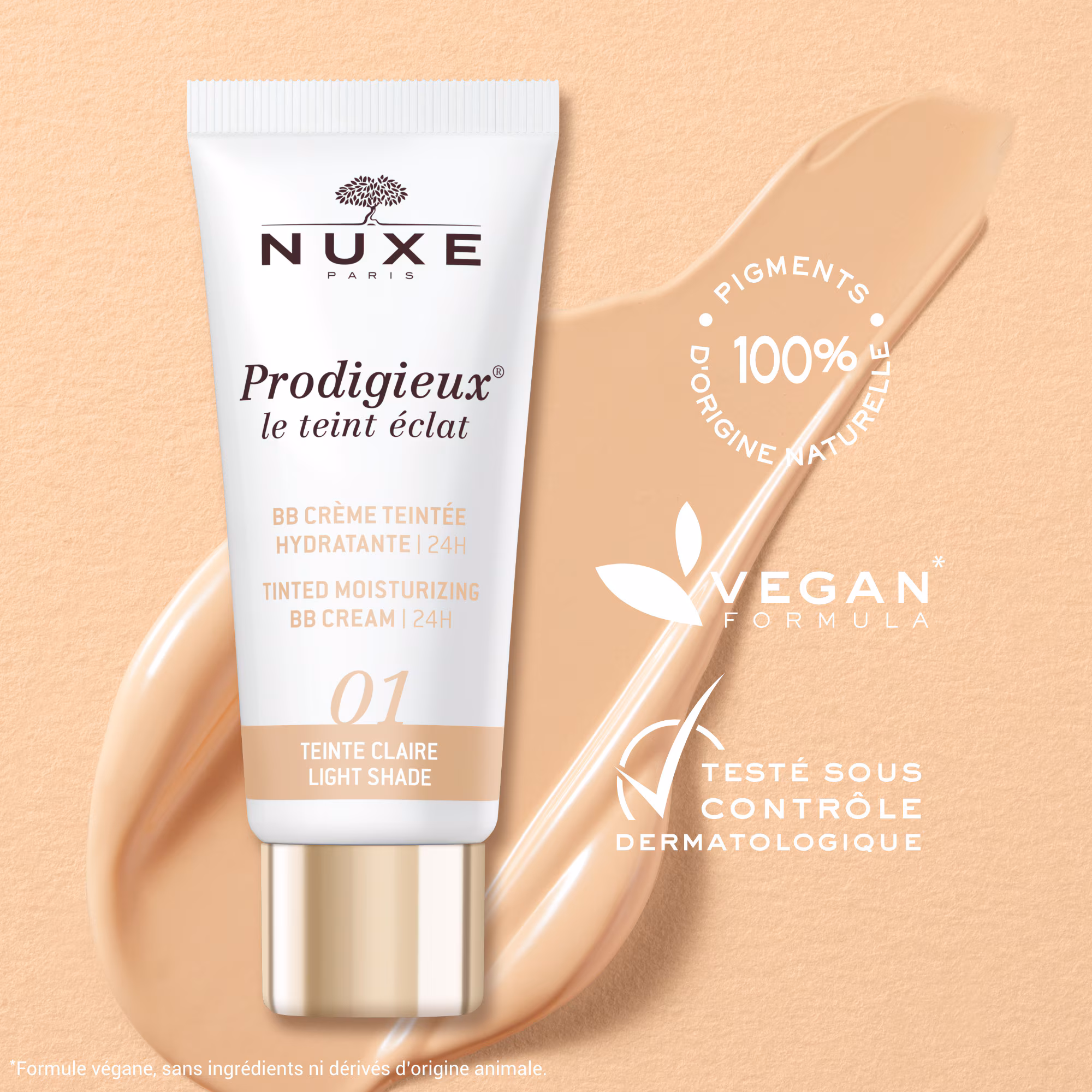 PRODIGIEUXBb crème teintée hydratante