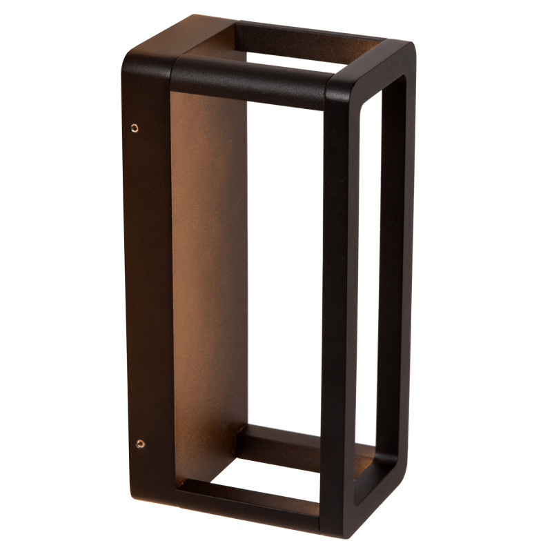 Applique extérieure LED Narvik noire 9,2 W LUCIDE