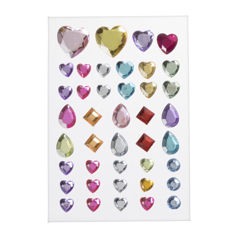 Stickers ringstones - set van 41 - 12x10x0.5 cm