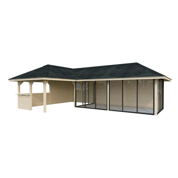 Pavillon »Bianca Set 221 Slide«, BxHxT: 876 x 319 x 588 cm
