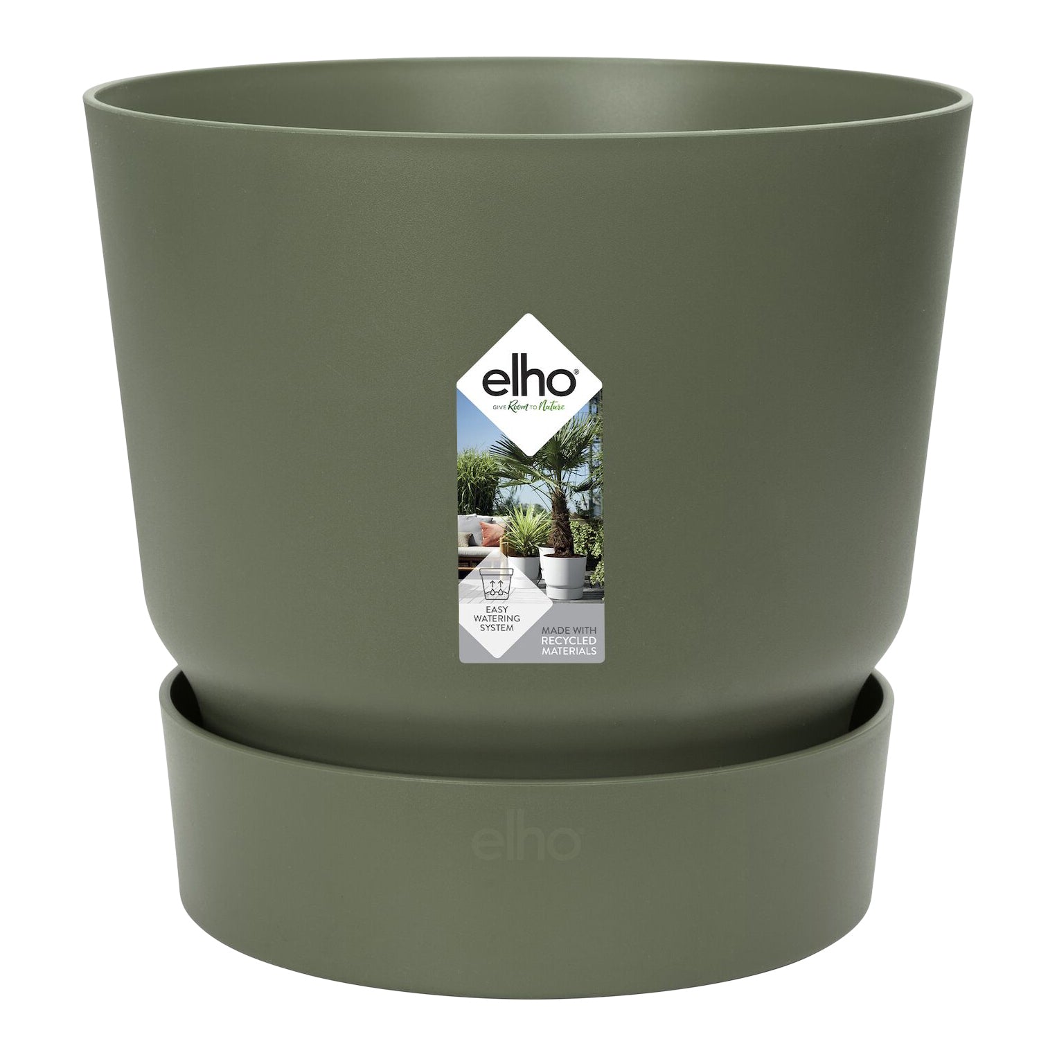elho Greenville Bloempot 47 cm - 100% gerecycled kunststof