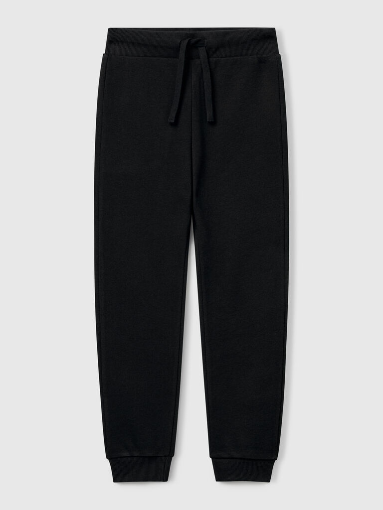 Sporty trousers with drawstring