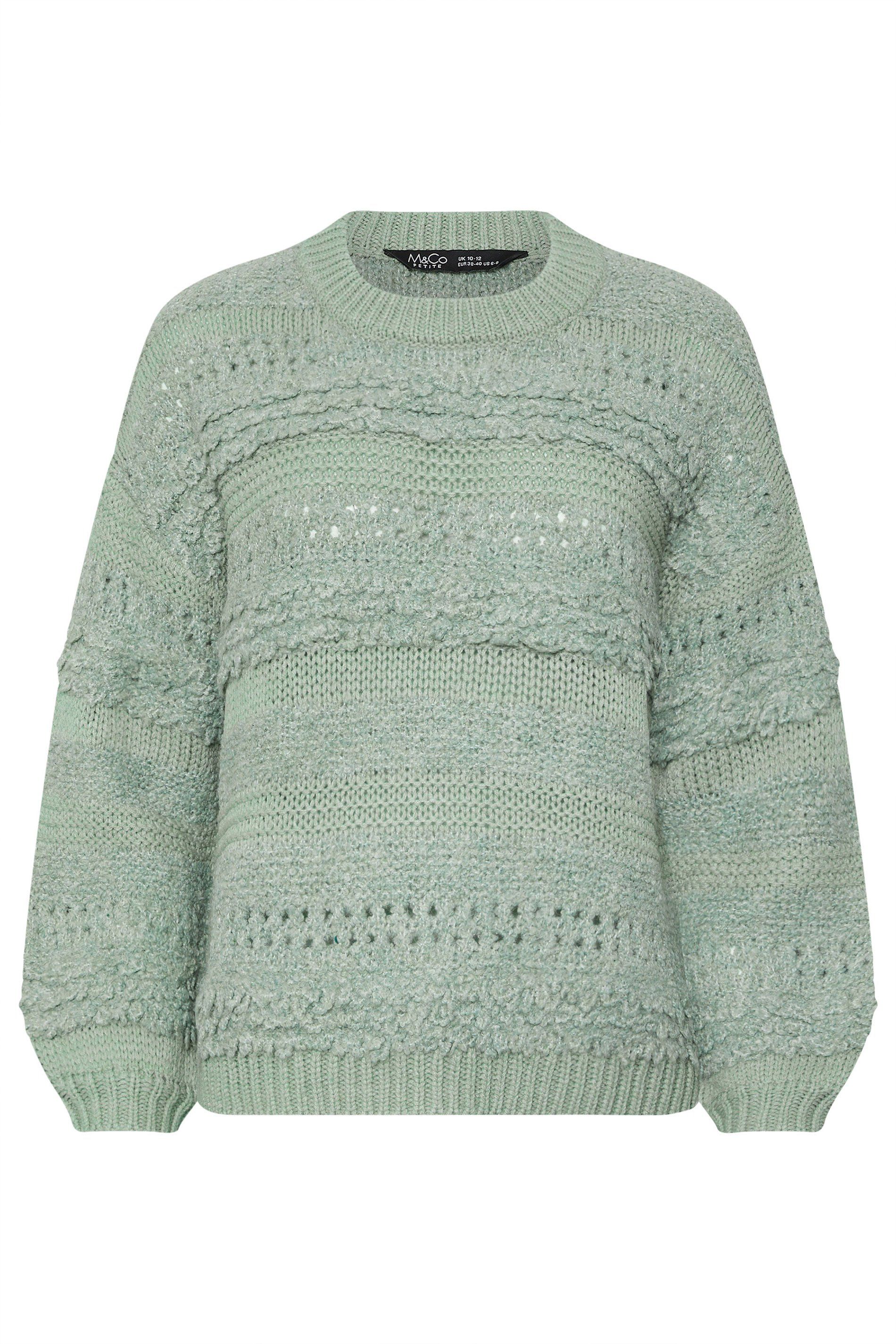 M&Co Petite Boucle Knit Jumper