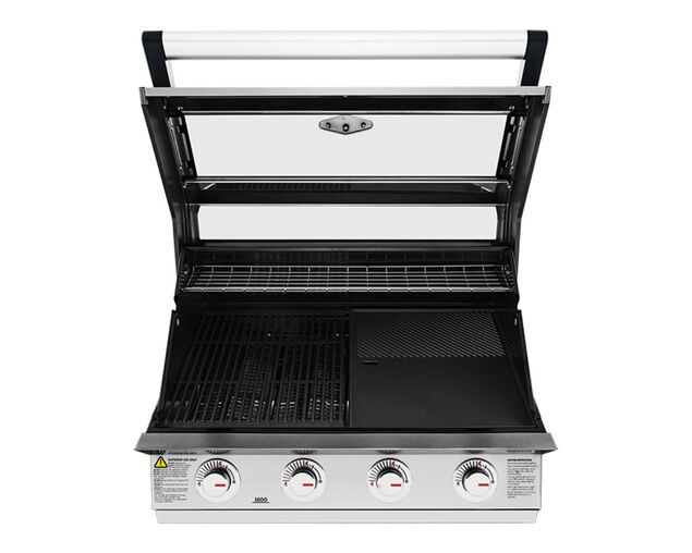 BeefEater 1600 Series 4 Burner Stainless Steel Build In BBQ
