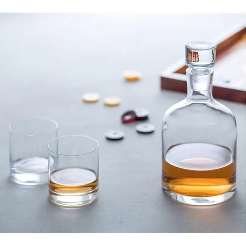 Karaffe 3-teilig Whiskyset