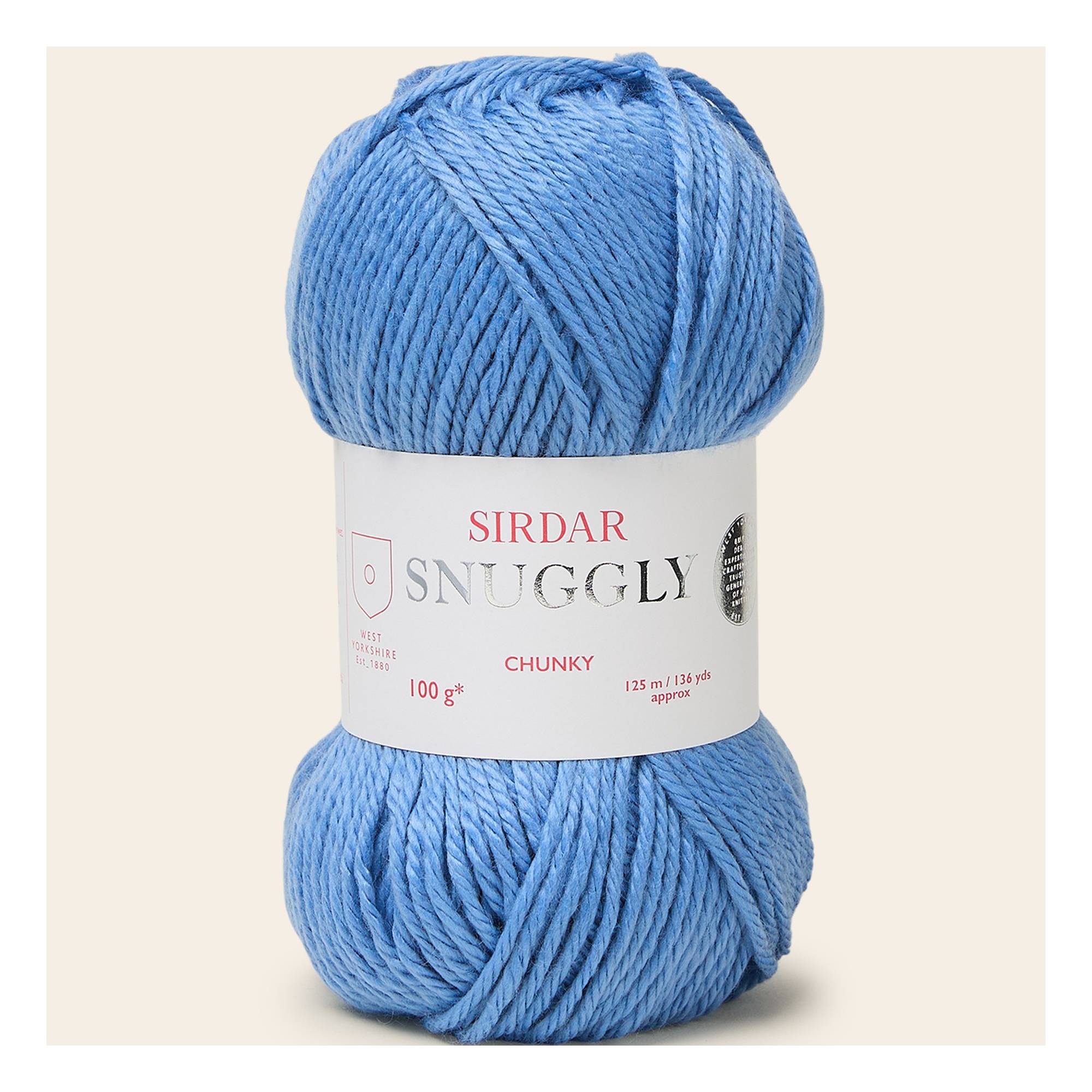 Sirdar Denim Blue Snuggly Chunky 100g
