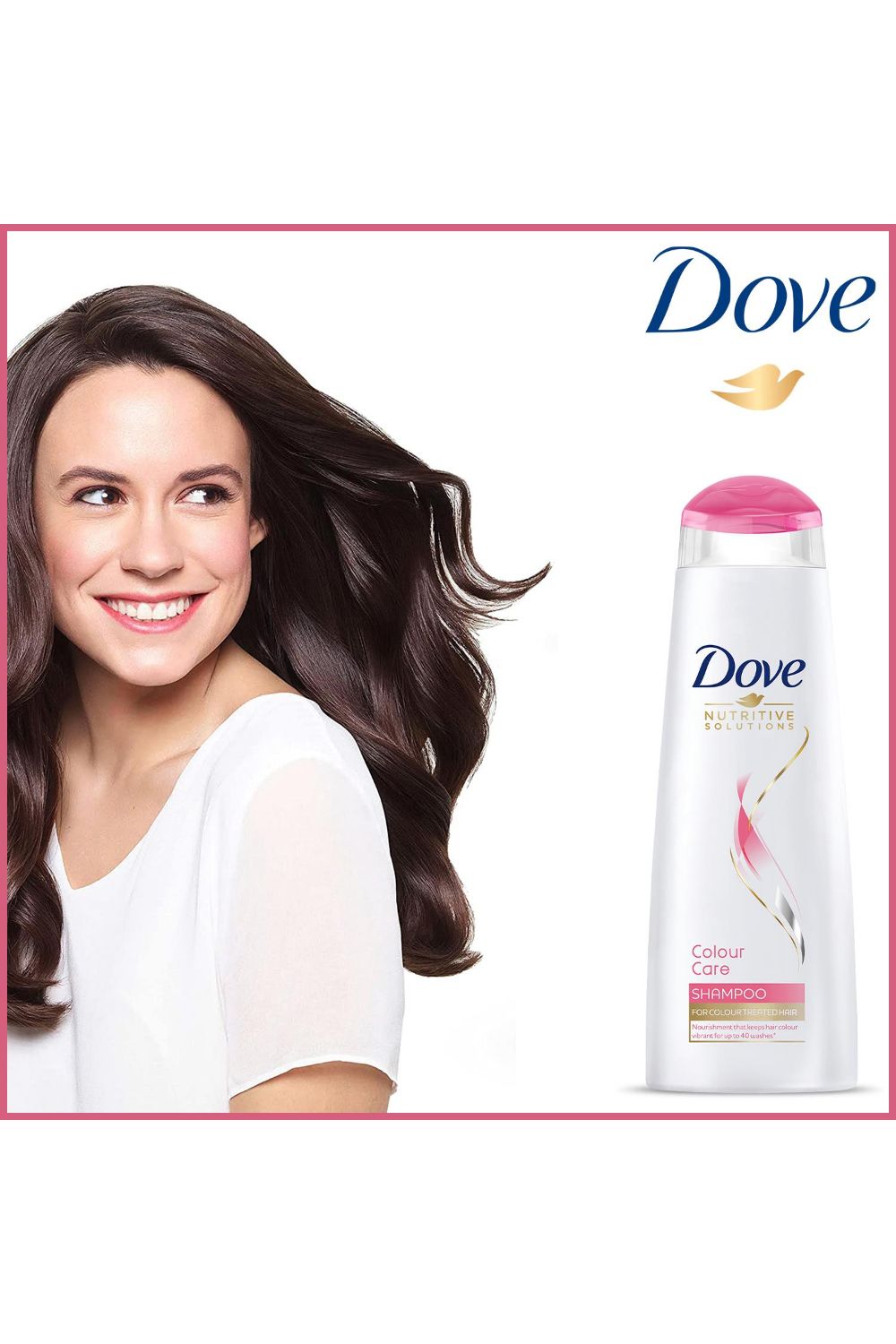 Dove Nutritive Solution Colour Care 'Shampoo' For Coloured Hair 400ml, 3pk