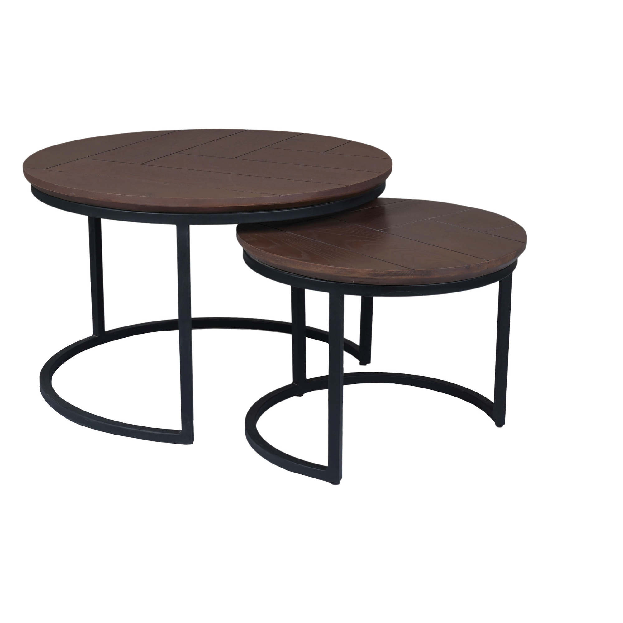 Starfurn salontafel Otik - bruin - 70x70x45cm