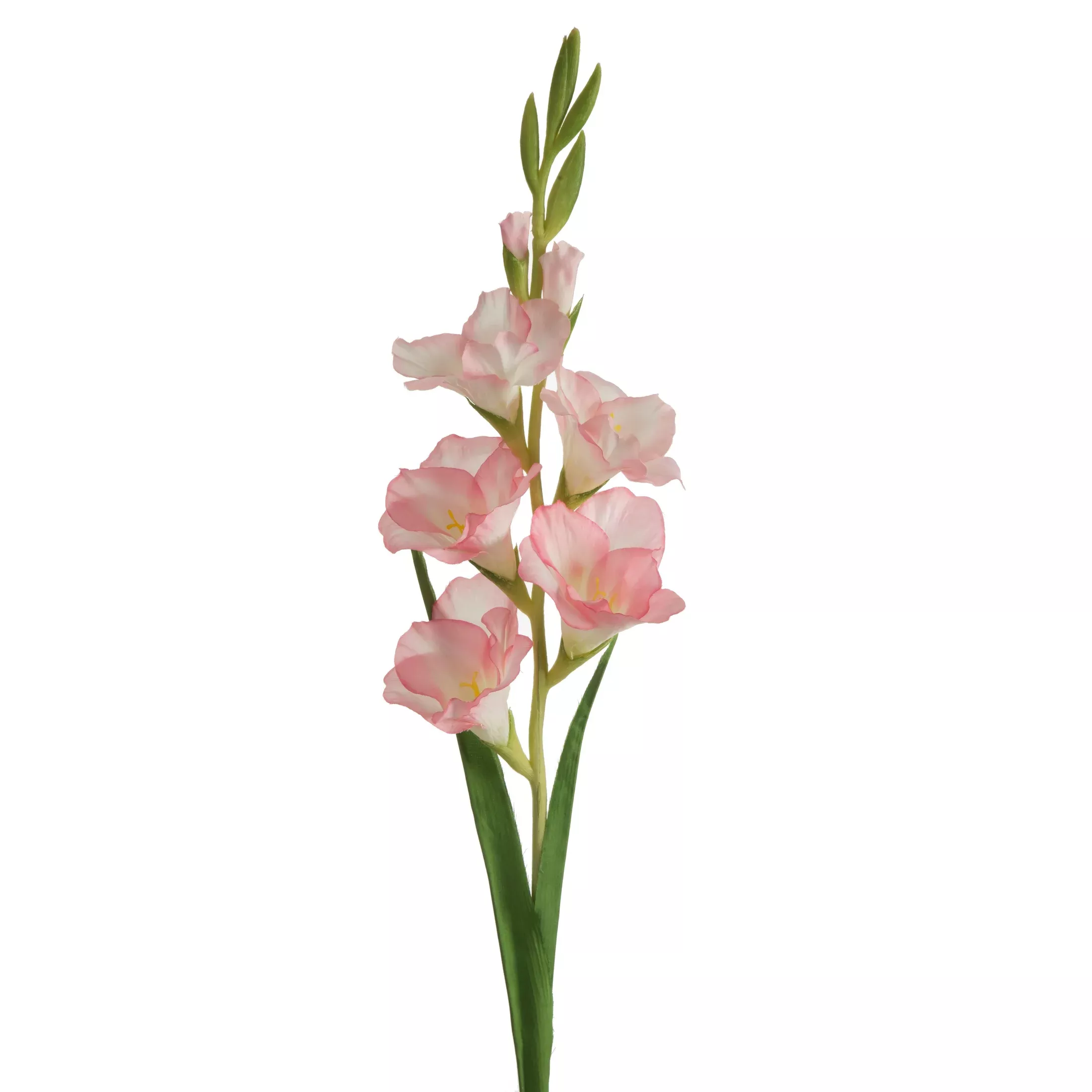 Kwiat sztuczny mieczyk jasnoróżowy 85 cm