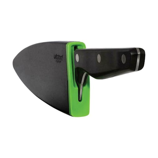Wiltshire Staysharp Triple Rivet 20cm Cooks Knife With Sharpener