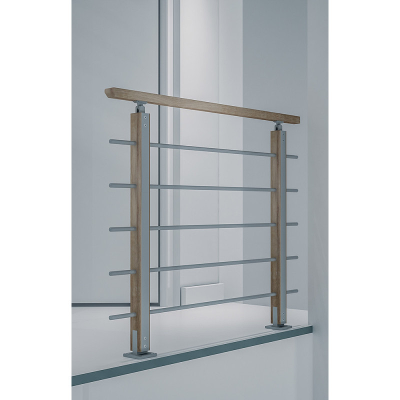 Kit garde-corps pour escalier Auvergne 120 cm SOGEM