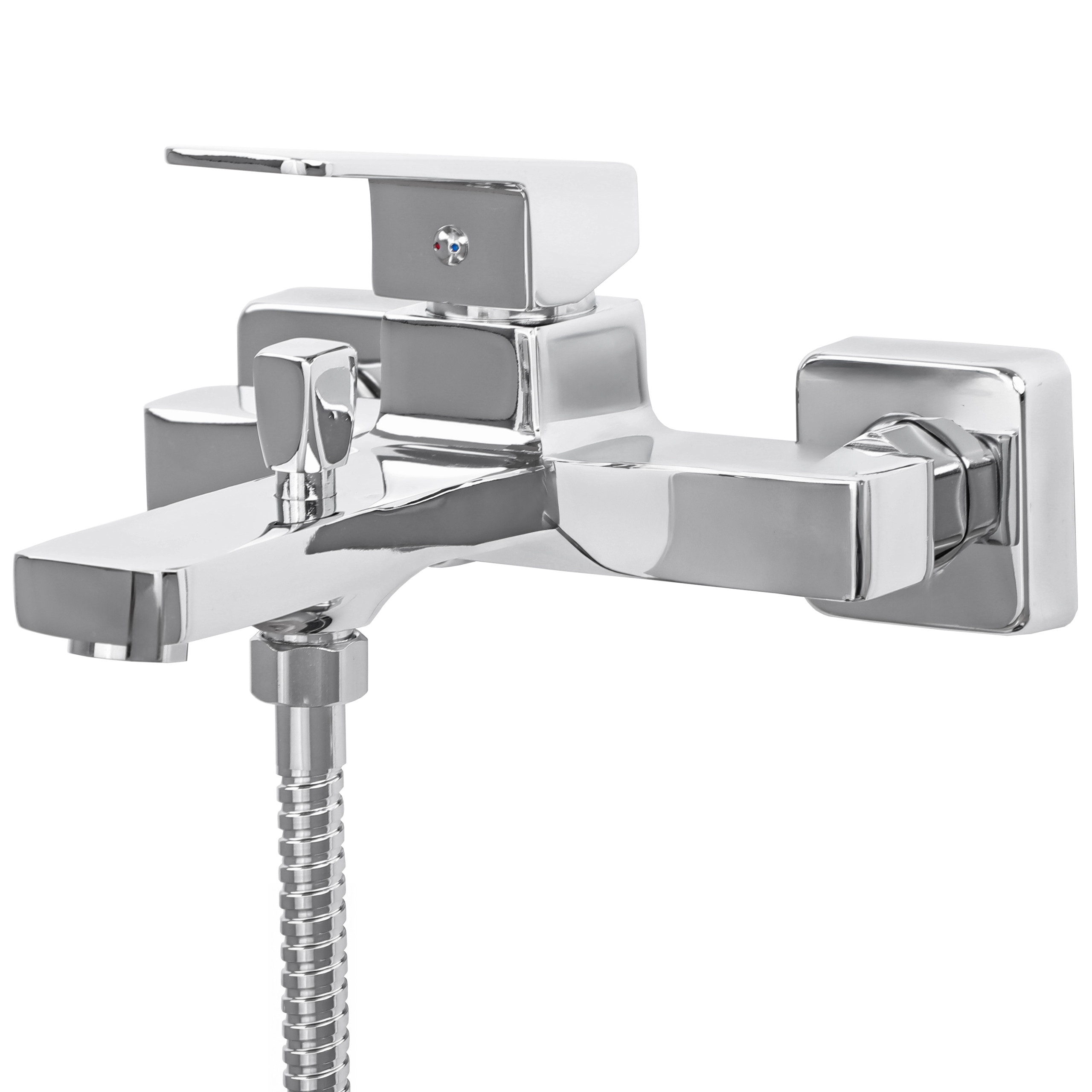 Bateria wannowo-prysznicowa mechaniczna chrom - Yoka