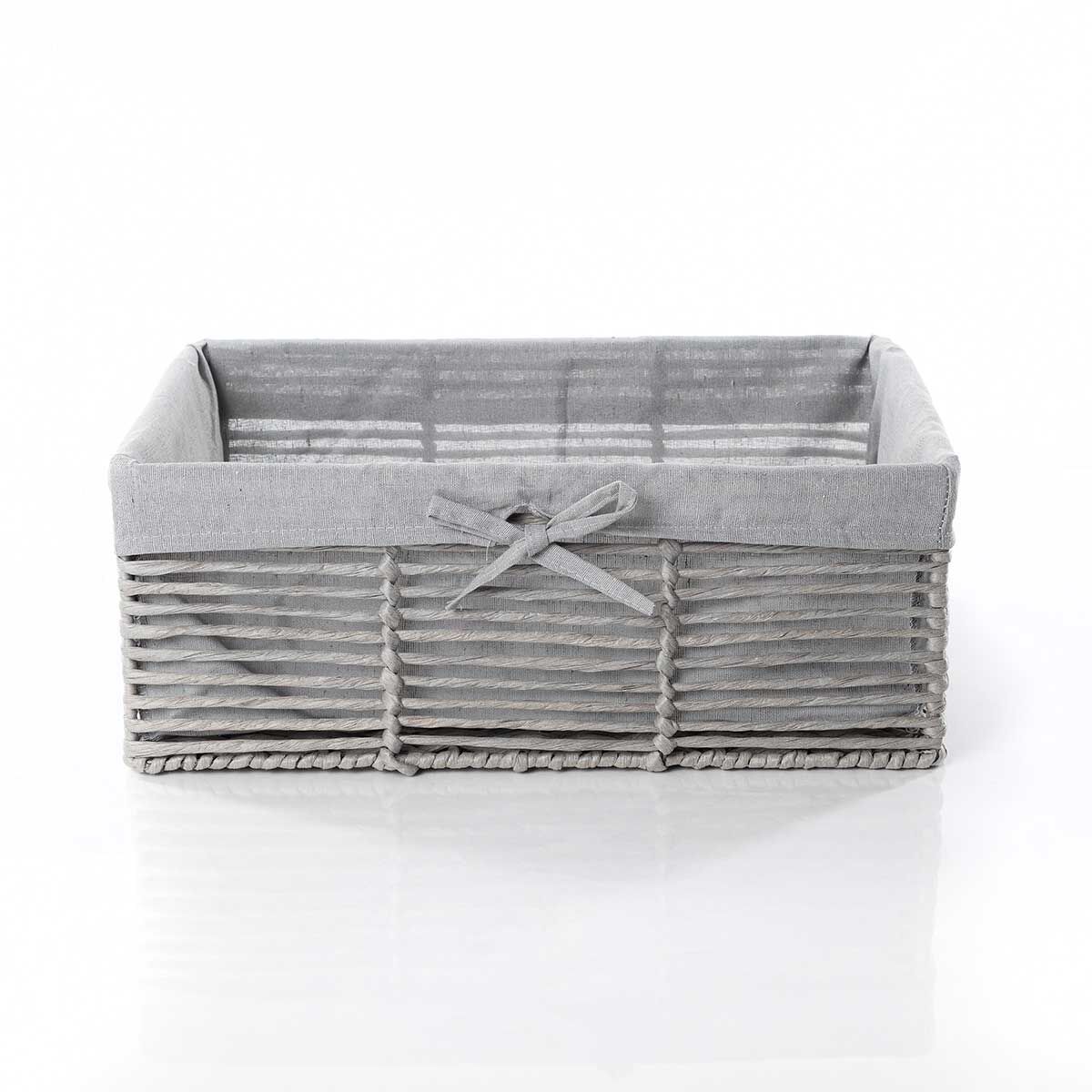 Cesto wc cinza 27x39cm