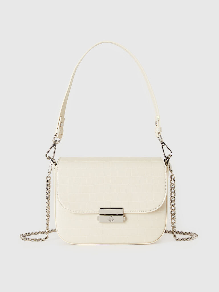 Small cream Be Bag with coconut print