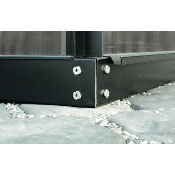 Fundament »5200«, BxHxL: 10 x 9 x 257,3 cm, schwarz