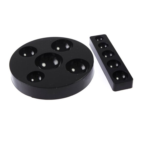 Pebeo Gedeo Half Sphere Moulds 2 Pack