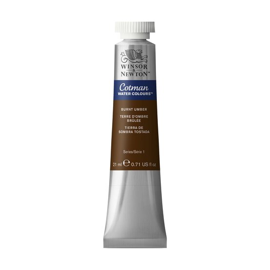 Winsor And Newton Cotman Watercolours 21 ml 076 Burnt Umber