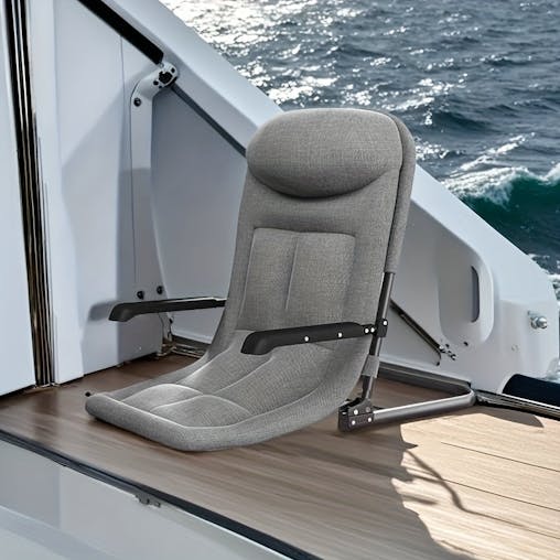 NNETM Camping Foldable Chair with Backrest