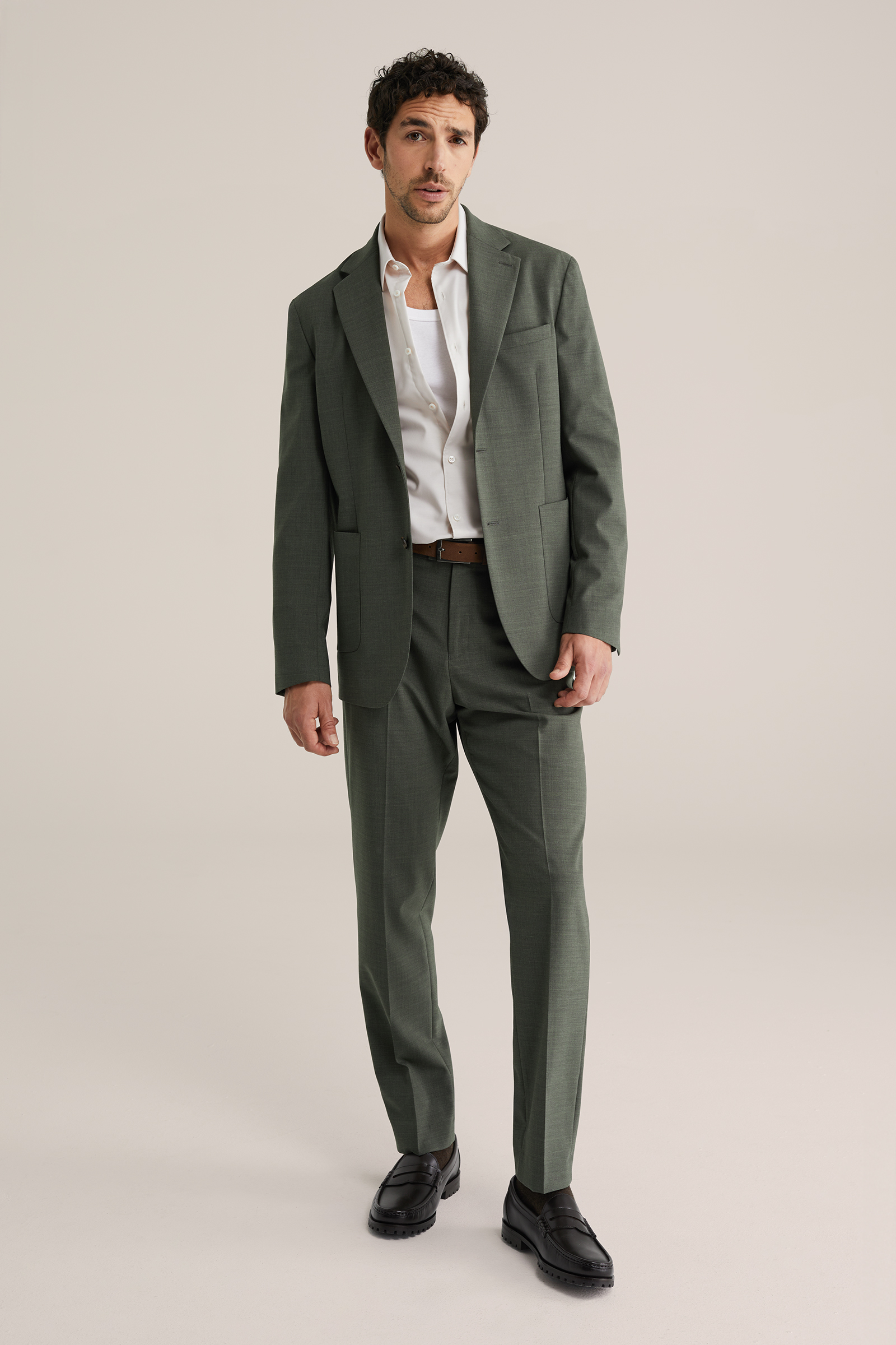 Heren slim fit blazer