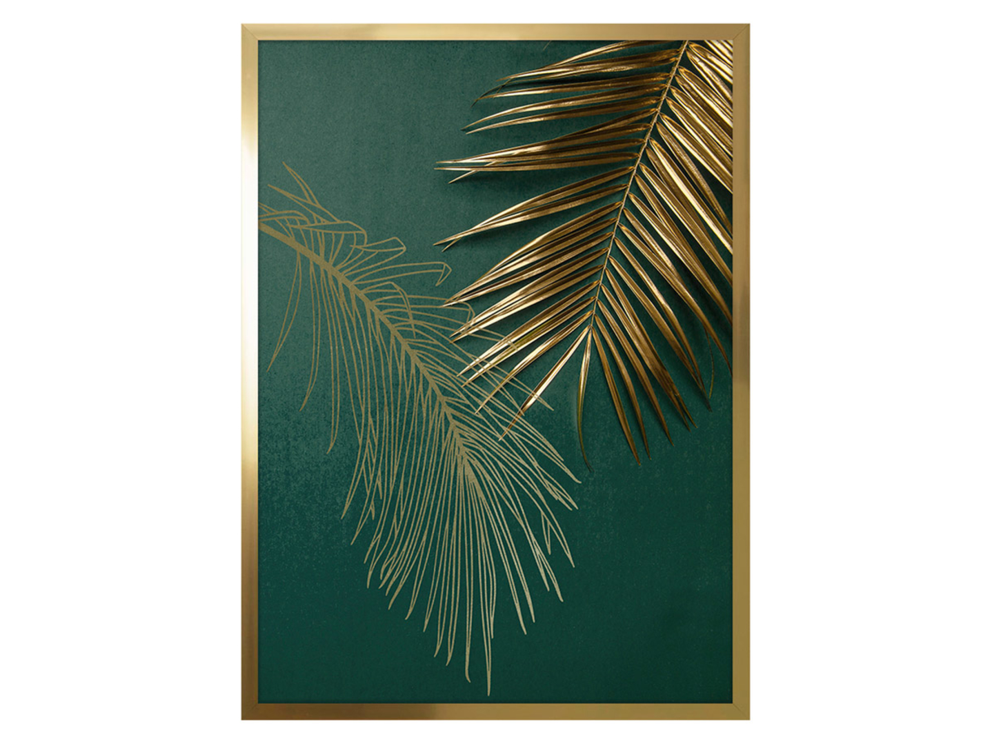 Obraz Gold Tropical 50x70 cm