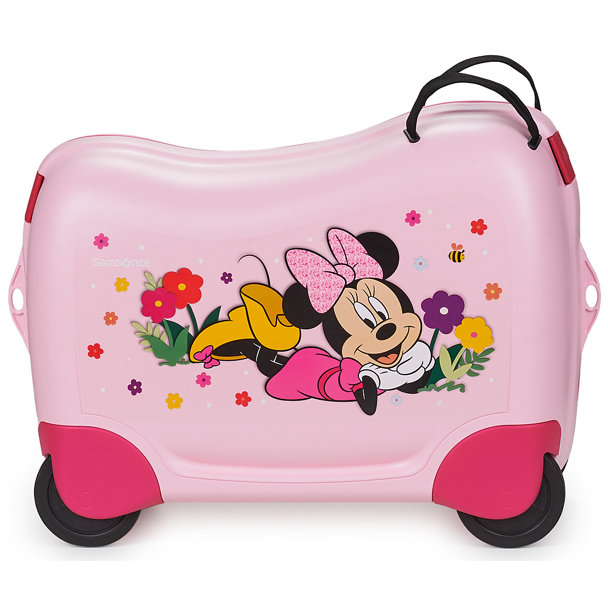 Sammies - RIDE-ON SUITCASE DISNEY MINNIE FLOWER POWER - Pink