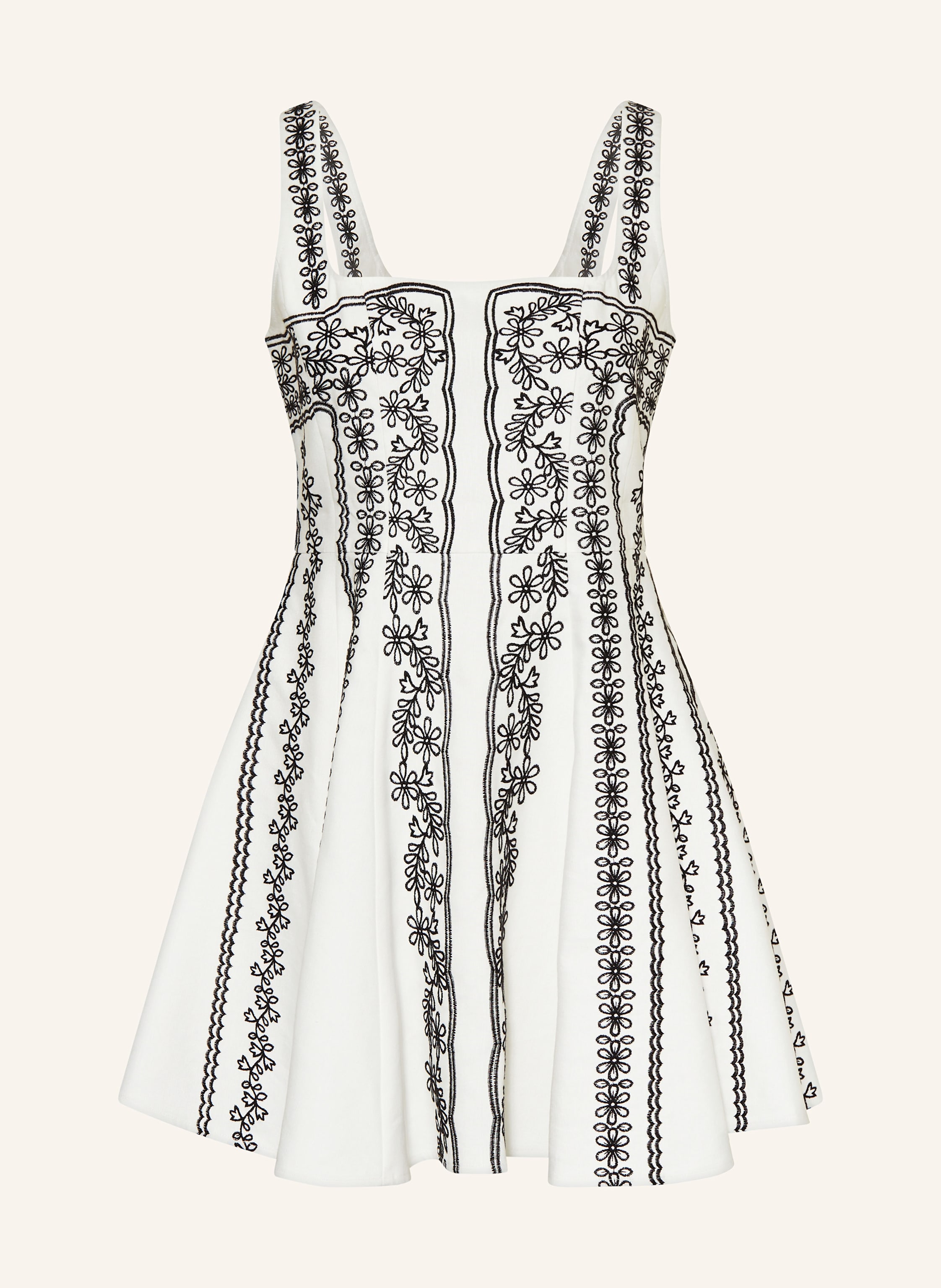 maje Kleid mit Leinen