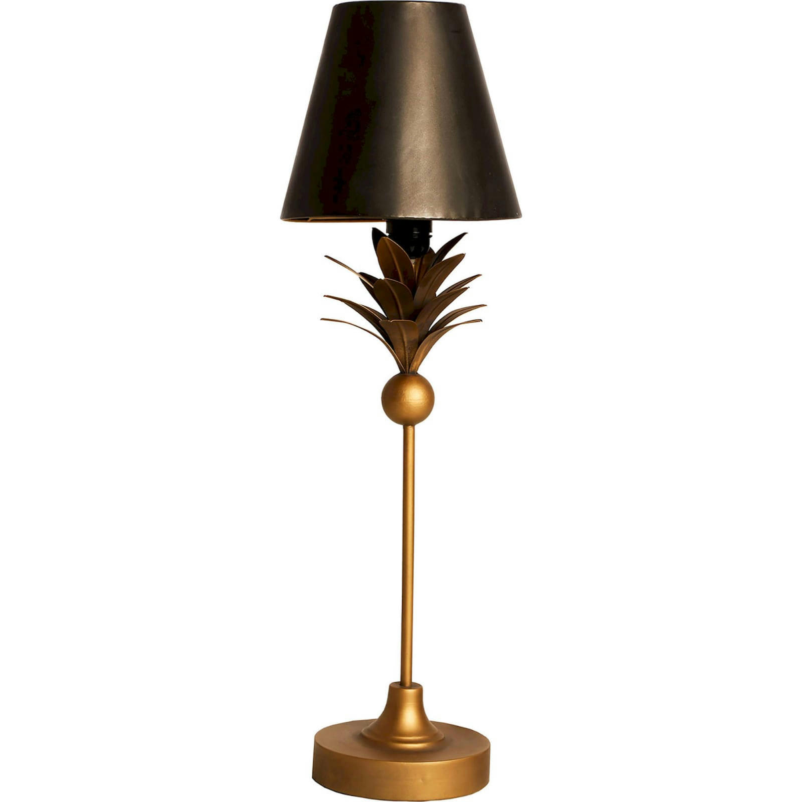 VISCHE - Lampe de salon Fer Noir 20x20x64 cm