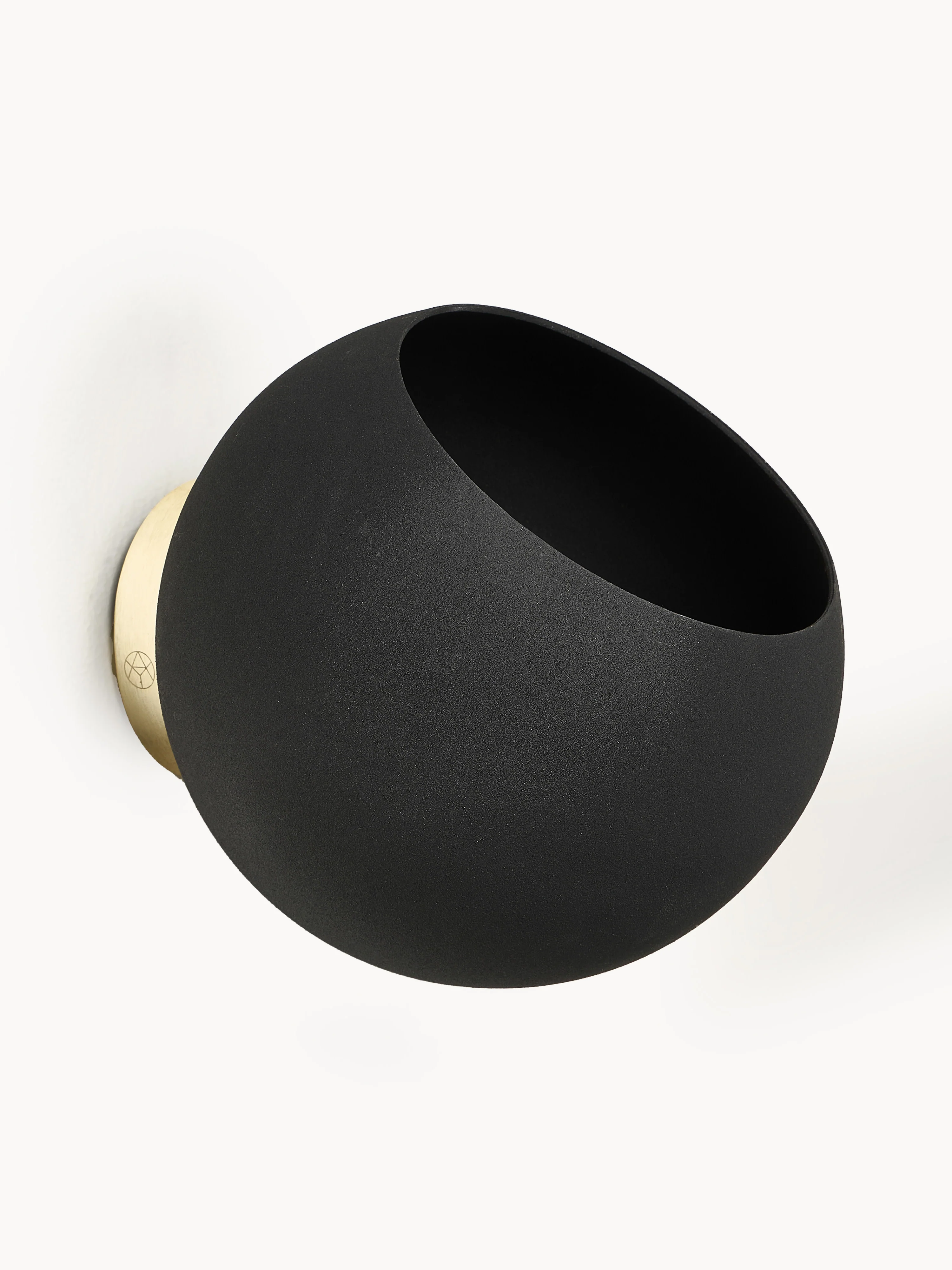 Wand-übertopf Globe aus Metall