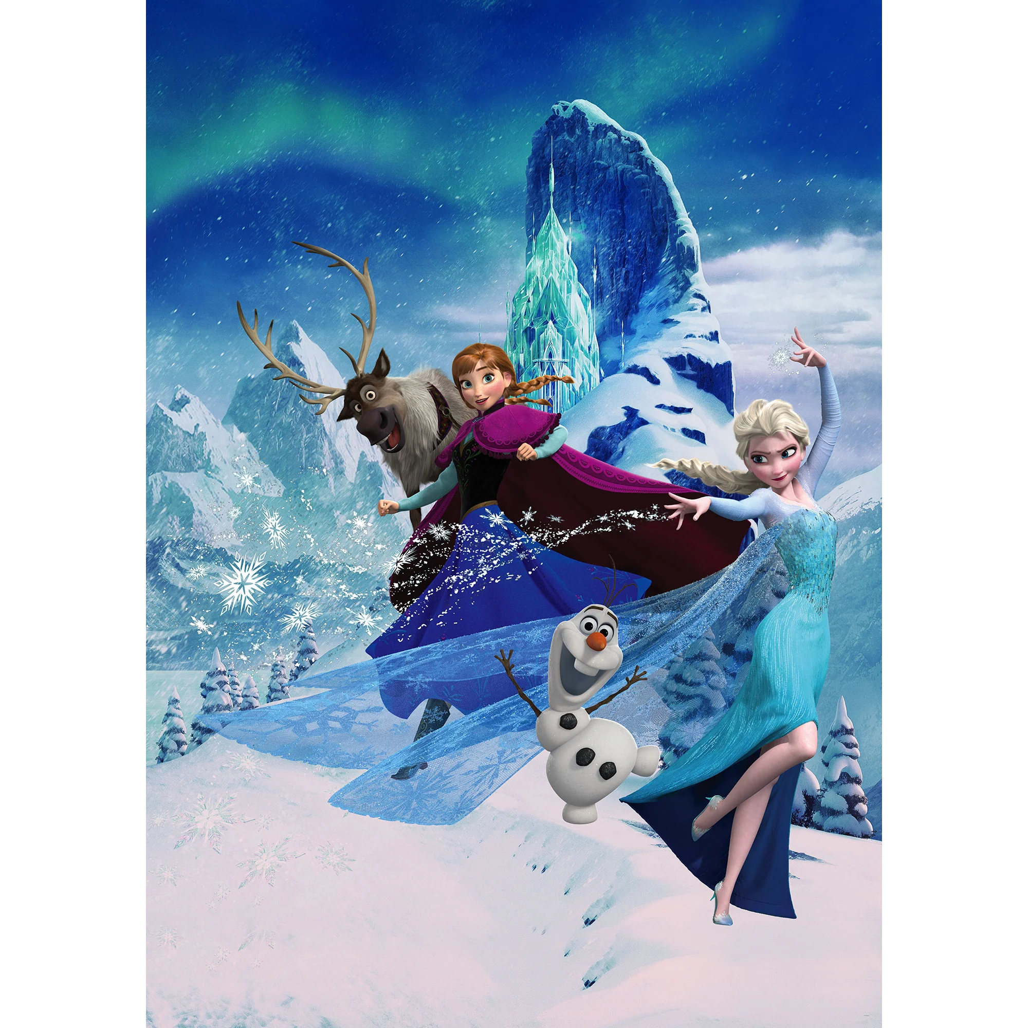 Papier peint panoramique L LA REINE DES NEIGES 200 x 280 cm