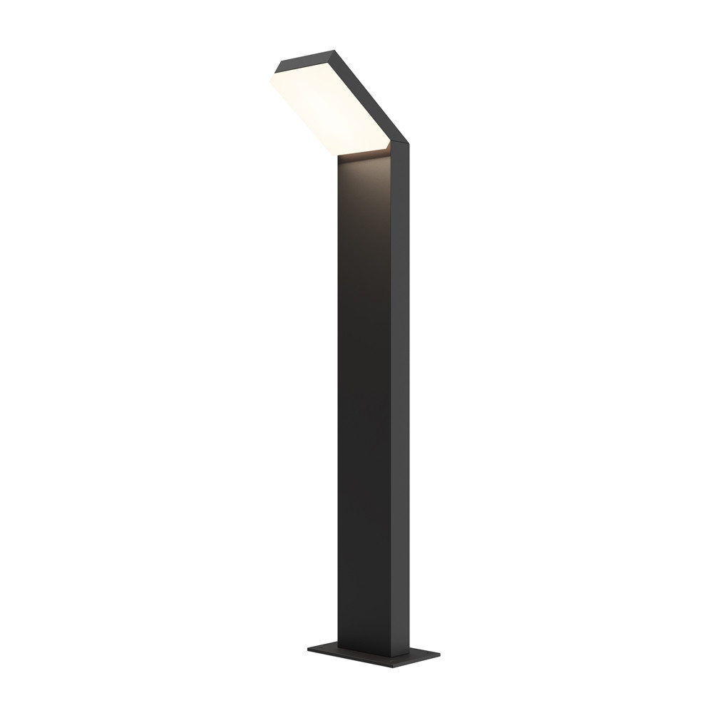 Lampa ogrodowa PASO wys:80 cm czarno-biała LED 1x12W 660lm IP54 Maytoni