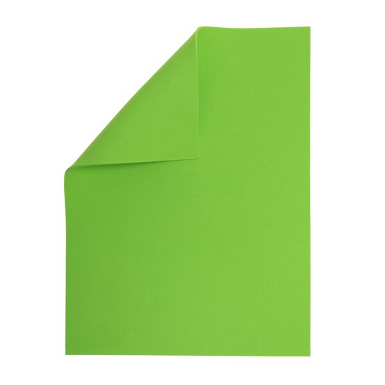 Lime EVA Foam Sheet 22.5cm x 30cm