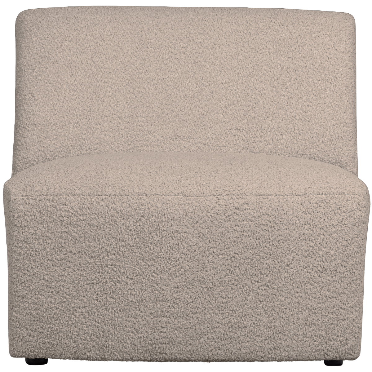 WOOOD 1-zits element Coco - Bouclé - Zand - 70x73x72