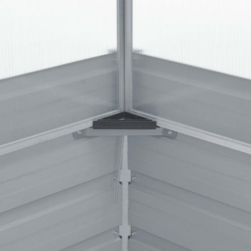 NNEVL Greenhouse Green 100x100x77 cm Galvanised Steel