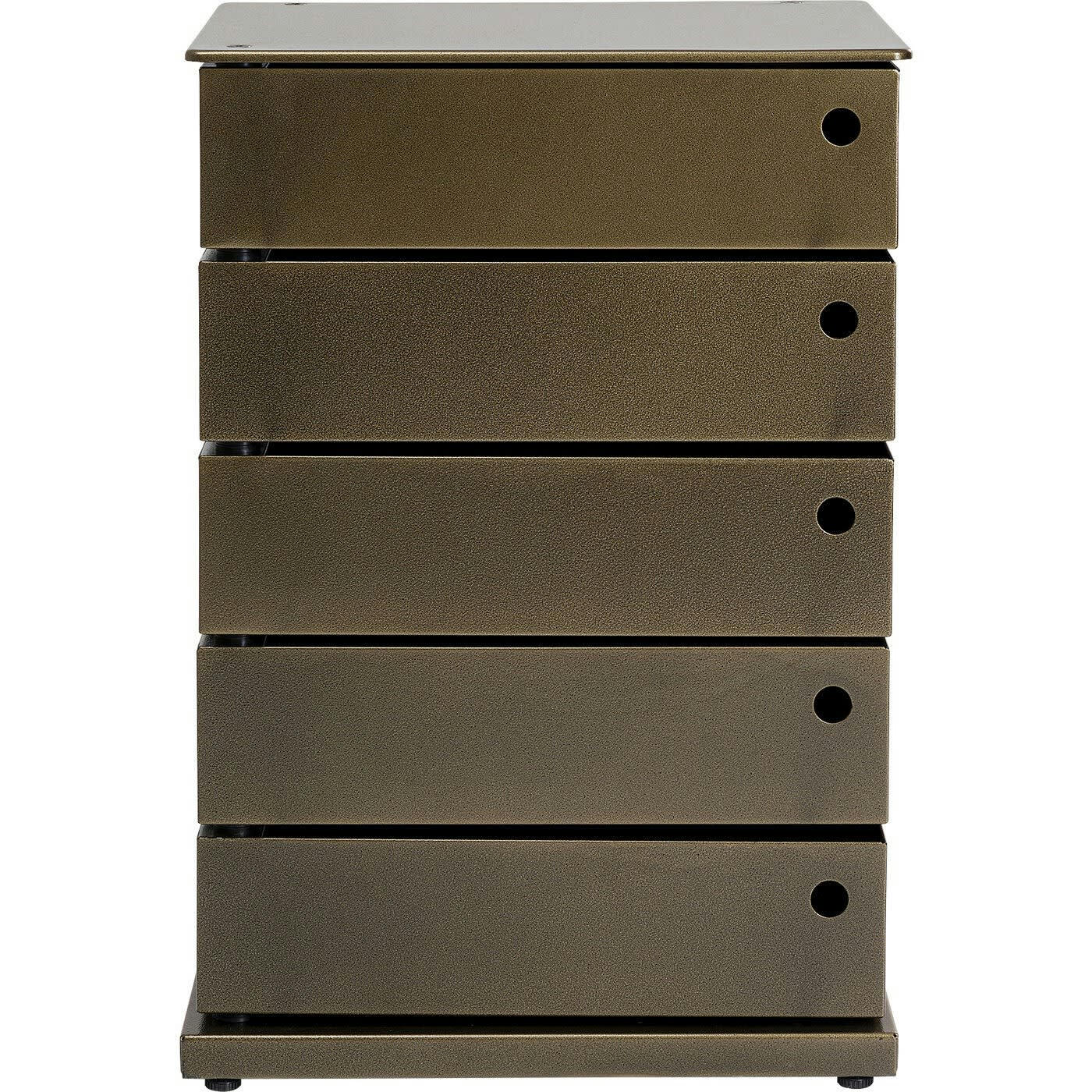 MANIFATTURA - Chiffonnier Manifattura 5 tiroirs bronze Kare Design