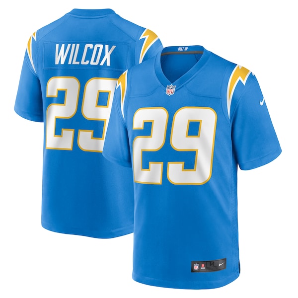 Chris Wilcox Los Angeles Chargers Nike Team Game Jersey -  Powder Blue