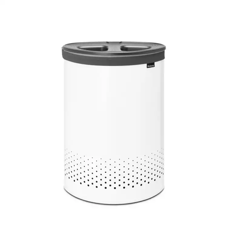 Brabantia 55 Litre Selector Laundry Container Bin - White